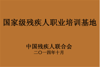 14年国家残疾人培训基地